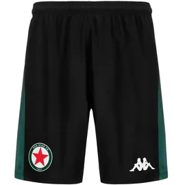Kappa Ahora Pro 8 Sporthose Black/Green Dk XL