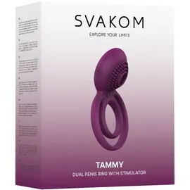 SVAKOM Tammy Penisring mit Vibration lila