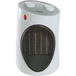 ewt Keramik-Heizlüfter C 120 TLS, 2000 W, mobiles Heizgerät mit Kaltluftstufe, Schnellheizer
