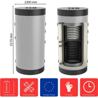 Feueranker Hygiene-Kombispeicher 1500 L HK-2-1500 Standspeicher Warmwasserspeicher Boiler