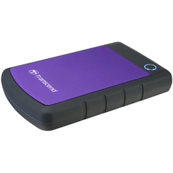 Transcend USB 2TB TRANSCEND HD StoreJet mobile USB3.0 violett externe HDD-Festplatte