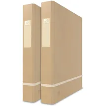 Oxford Ringbuch DIN A4 35 mm Beige 2 St.