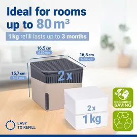 Wenko Cube 1000 g 2er Set