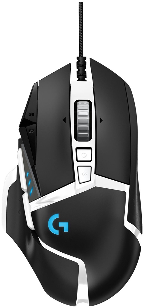 Logitech® G502 SE HERO Gaming Maus, schwarz-weiß - Kabelgebundene Gaming Maus