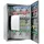 HMF 135400-07 Schlüsselschrank, 400 Haken, 73 x 55 x 10,4 cm, Lichtgrau