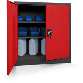 Jan Nowak C001B Aktenschrank 92,5 x 90 x 93 cm rot
