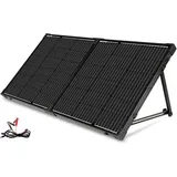 Renogy - 100 W 12 V Monokristallines, Tragbares, Faltbares Solarpanel Für Netzunabhngige Systeme, Kofferdesign Mit Integrierter Halterung Und Wasserdichtem 20 A-laderegler