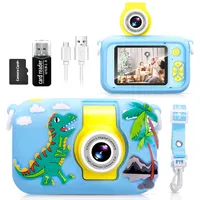 ARNSSIEN Digitalkamera für 3-12 Jahre alte Jungen/Mädchen mit 180° Flip-Objektiv, 2,4" Kinder Selfie Digitalkamera für Kleinkinder mit Video, Weihnachten Geburtstag Festival Geschenke für Kinder,X101