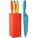 MasterChef Messerblock 6-tlg. Mehrfarbig