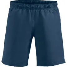 New Wave Clique Hollis Shorts - dunkelblau/weiss M