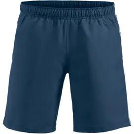 New Wave Clique Hollis Shorts - dunkelblau/weiss M