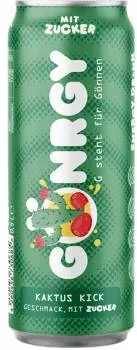 Kaktus Kick mit Zucker - GÖNRGY Energy Drink by MontanaBlack 500ml