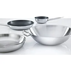 GastroSUS 3-Schicht-Sauteuse Trigon mit DIAMAS PRO Antihaft-Beschichtung, Edelstahl, 20 cm