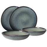 like. by Villeroy & Boch Lave Gris Tafel-Set 4-teilig - DS