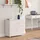 [en.casa] Sideboard Paarl 74 x 79 x 36 cm Weiß