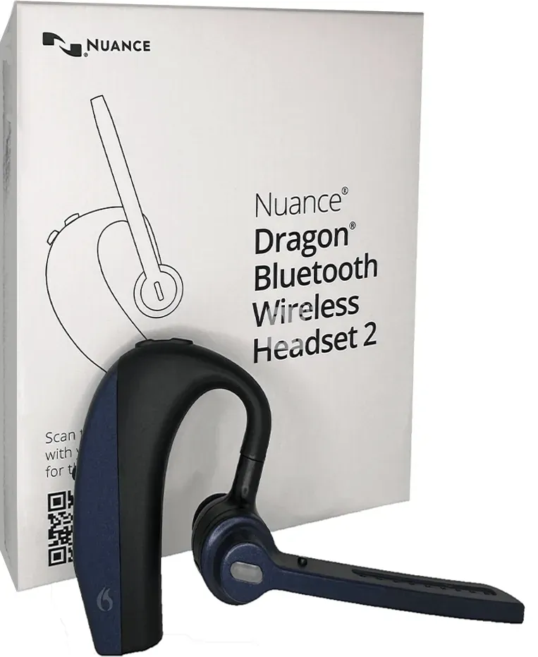 Nuance Dragon Bluetooth Wireless Headset II