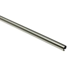 Schöner Wohnen Gardinenstange Leon mit Innenlauf I Ø 20 mm Edelstahl 160 cm