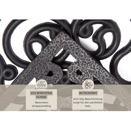 HANSE HOME Pineapple 45 x 75 cm Schwarz