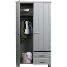Woood Dennis Garderobenschrank 111x55x202 grau