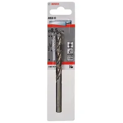 Metallbohrer HSS-G, DIN 338, 8,5 x 75 x 117 mm, 1er-Pack