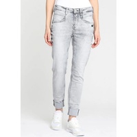 Gang Skinny-fit-Jeans »94Medina«, mit stylischer halb offener Knopfleiste, Gr. 32 - N-Gr, grey used, Jeans, 31036756-32 N-Gr