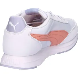 Puma Unisex R78 LIGHTWIND Sneaker, WARM White-PINK Fruit-COOL Weather, 44.5 EU