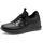 Jana Damen Sneaker flach Schwarz 38