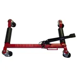 Berger & Schröter Rangier und Radmontagehilfe mechanisch Wagenheber Radmontage 567 kg Tragfähigkeit 330-650 mm Arbeitshöhe Reifenwechselhilfe Reifentausch Reifenwechsel Werkstatthelfer
