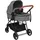 vidaXL 2-in-1 Kinderwagen hellgrau und schwarz 10335