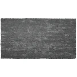 Beliani Shaggy-teppich DEMRE dunkelgrau 80 x 150 cm