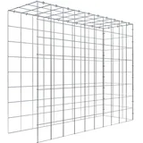 Gabiona C-Ring-Gabione-Anbaukorb Typ 4 80 x 100 x 30 cm Maschenw 10 x 10 cm