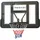 PEGASI Basketballbrett Classic Schwarz 110 x 75 cm