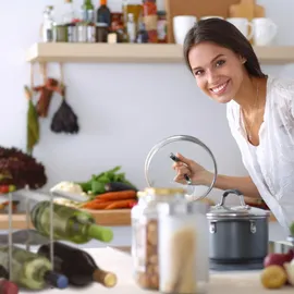 Relaxdays Weinregal 27 x 22 x 16,5 cm Silber