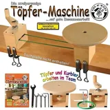 Corvus Toys A750600 Töpfer Maschine Töpferscheibe Handbetrieb Kids at Work