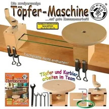 Corvus Toys A750600 Töpfer Maschine Töpferscheibe Handbetrieb Kids at Work