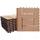 MCW WPC Bodenfliese Sarthe Holzoptik 30 x 30 cm 11 St.