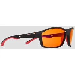 Red Bull SPECT Eyewear DRILL-04 Black Sonnenbrille brown with red mirror Gr. Uni