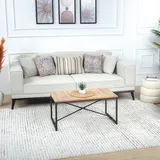 livabliss Zadar Wohnzimmer modern – Abstrakt Design in Marmor Optik für Wohnzimmer 160x213 cm, Esszimmer, Schlafzimmer - Marmor e groß, weicher Kurzflor in Orange, Braun, Creme