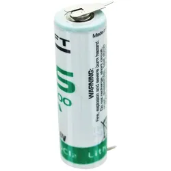 SAFT LS14500CNA Lithium Batterie mit 2er Print Kontakten