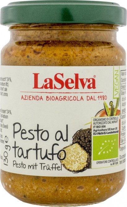 LaSelva Pesto al tartufo - Tomaten Würzpaste mit Trüffel bio