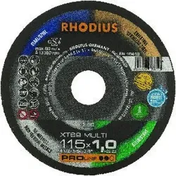 RHODIUS Trennscheibe XT69MULTIPRO 115 x 1,0mm gerade