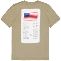 T-Shirt »  Men - T-Shirts Blood Chit T-Shirt«, Gr. M, olive, , 83947553-M