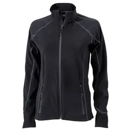 James & Nicholson JN596 Fleecejacke Schwarz M
