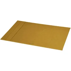 Rhodiarama, feste Schreibtischunterlage aus Kunstleder, 60x40cm - Gold 194475C