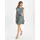 Swing Cocktailkleid Blau/Grün 40