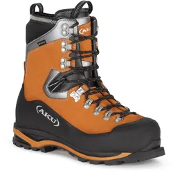AKU Bergstiefel-Alpine Montagnard Work GTX (steigeisenfest, wasserdicht) orange Herren