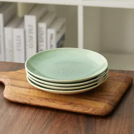 JIWOO Dessertteller Ø19,5 cm grün 4er Set