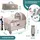 Kidiz KIDIZ® Babybett Reisebett Kinderreisebett Faltbar mit Matratze 120x60, Seiteneingang, Wickelauflage, Mosktionetz, Spielbogen & Tragetasche Baby Beistellbett Kinderbett ab Geburt bis 15 kg
