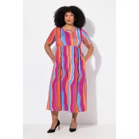 Ulla Popken Maxikleid A-Linie Lila 58/60