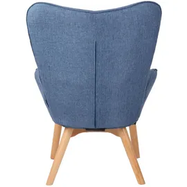 CLP Lounger Durham Stoff blau